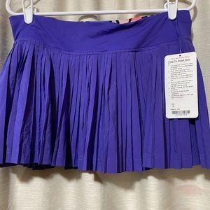 Lululemon Pleat to Street Skirt NWT